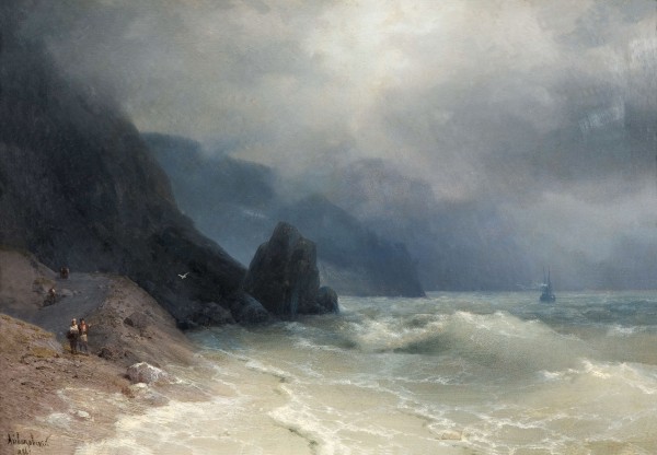 View of the sea by Ivan Aivazovsky